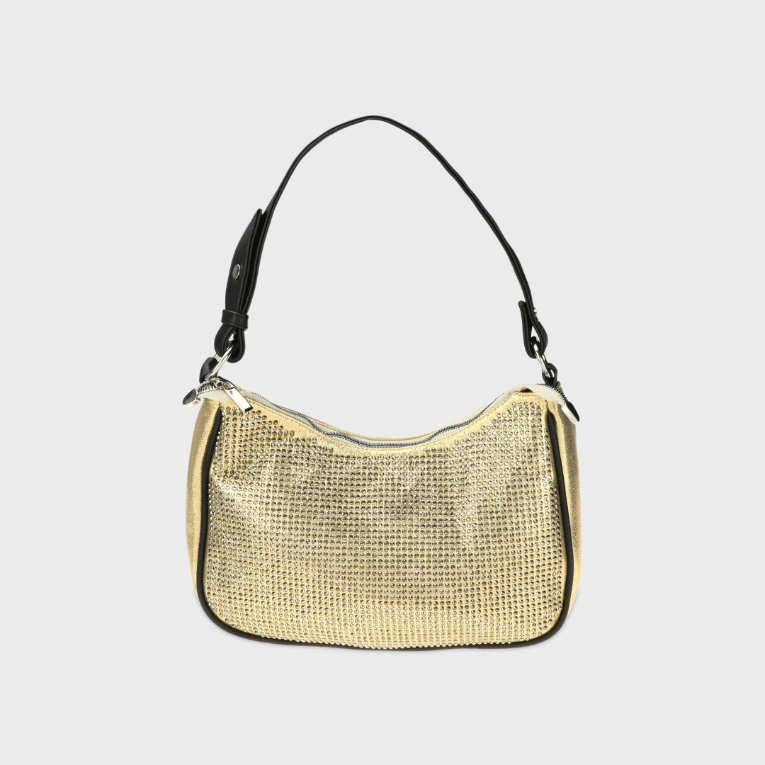 Gold crystal bag (Large)