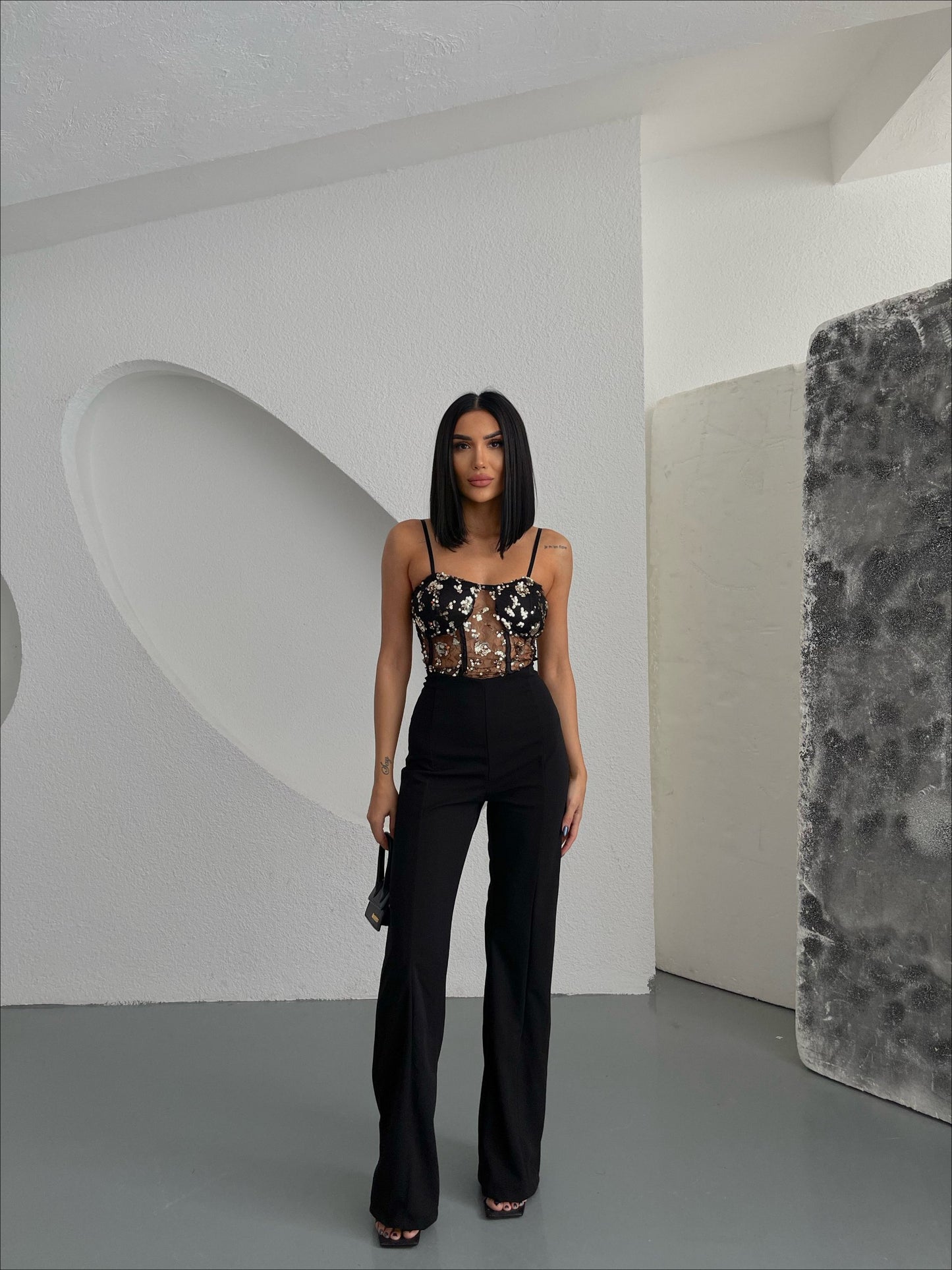 Black& Gold jumpsuit