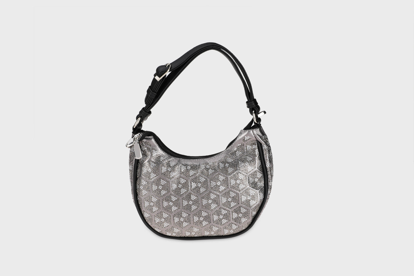Silver Crystal Bag