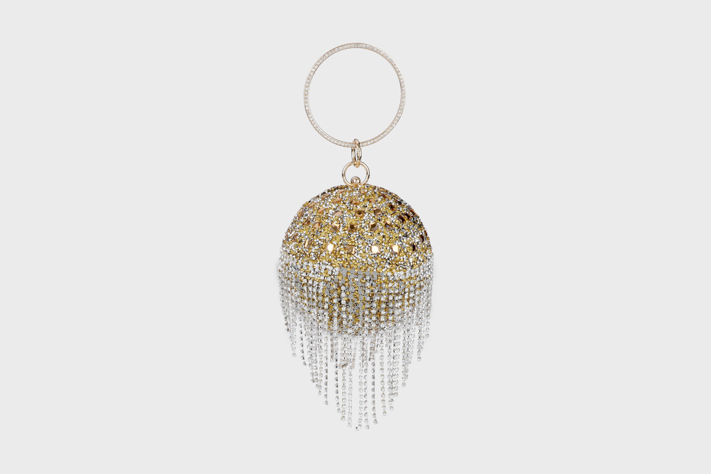 Gold ball bag