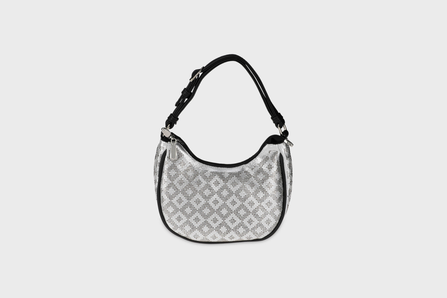 Silver Crystal Bag
