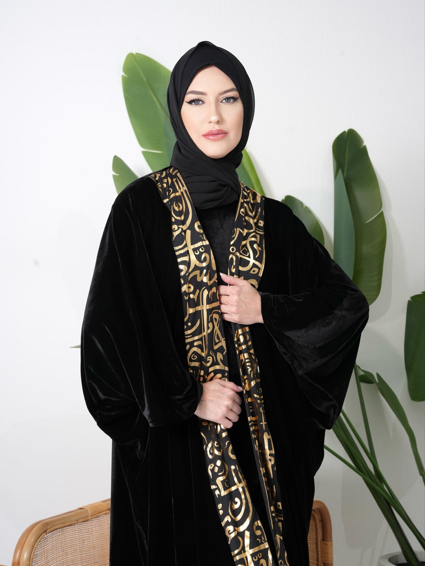Arabeya Velvet Kaftan