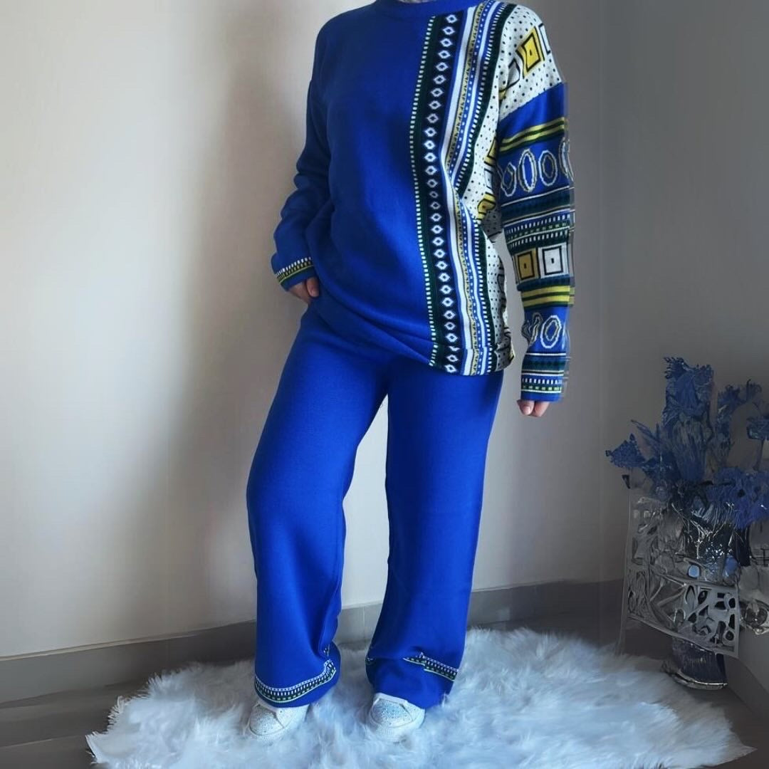 Blue winter set