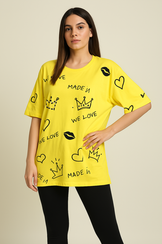 Oversized Cotton T-Shirt