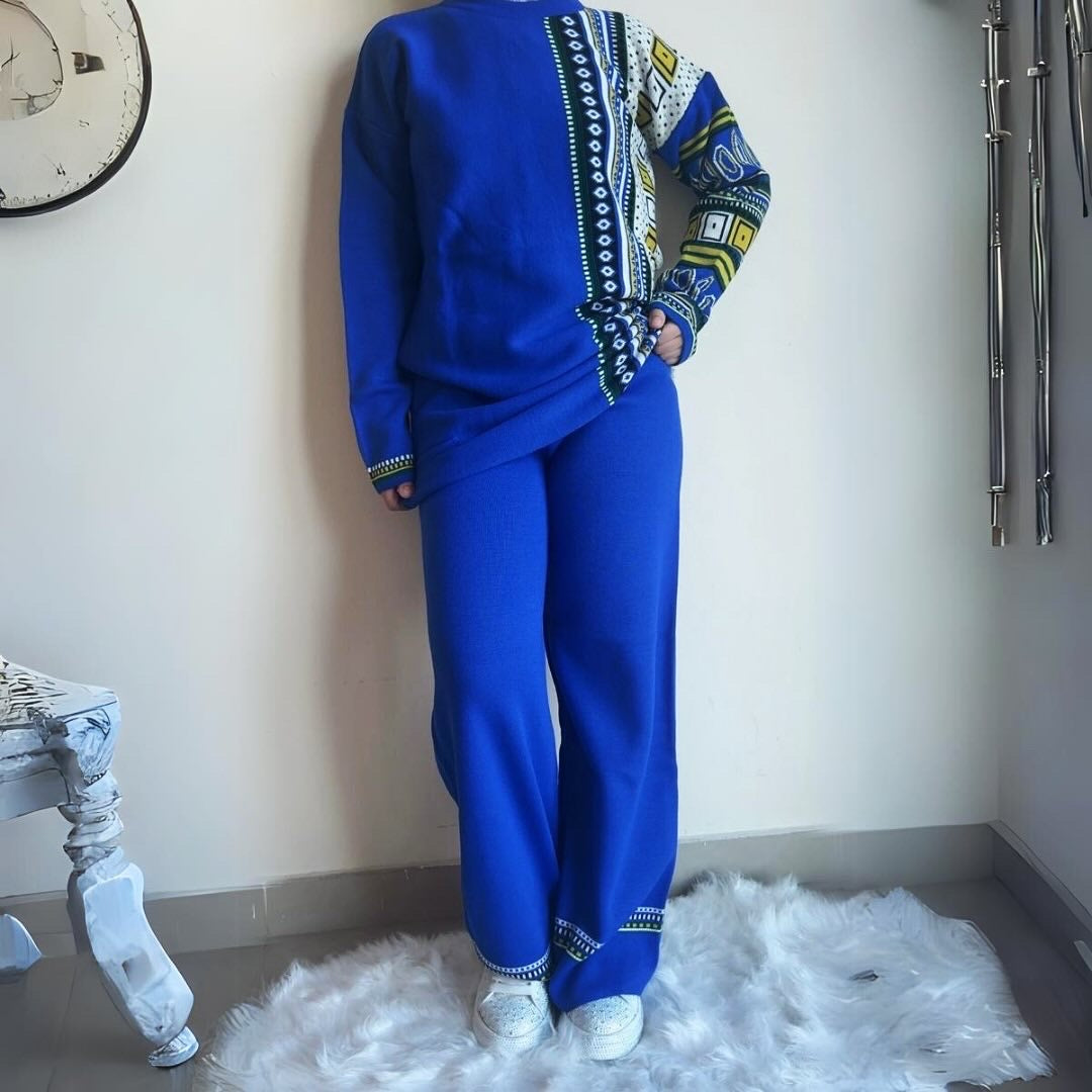 Blue winter set
