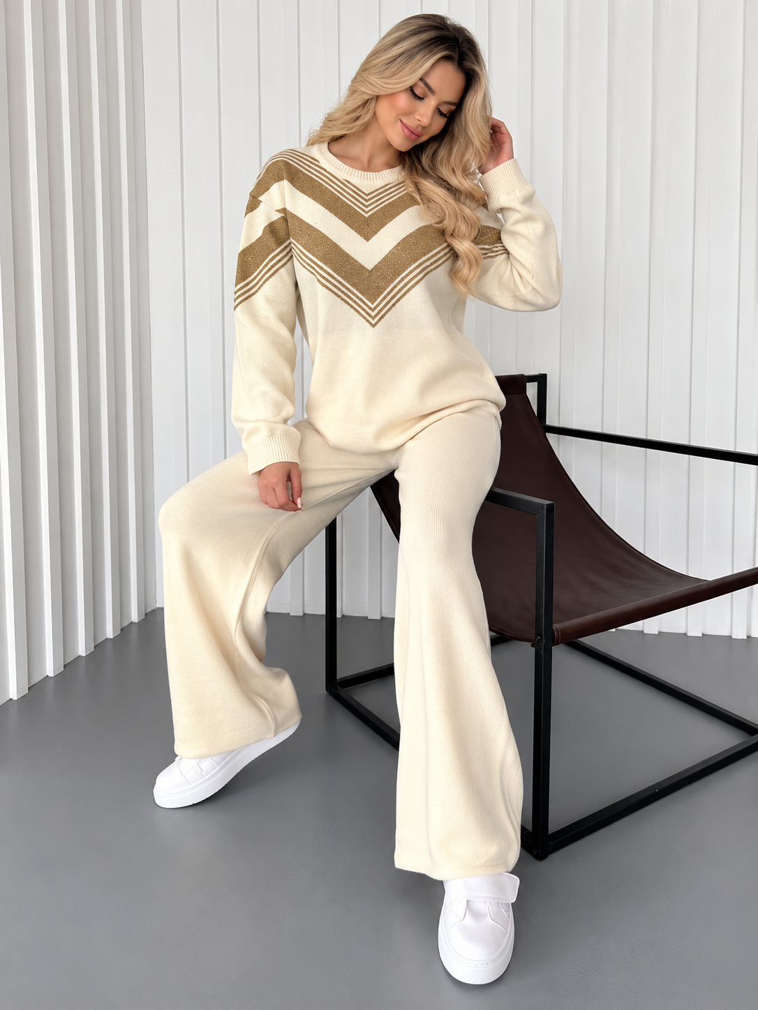 Beige winter set