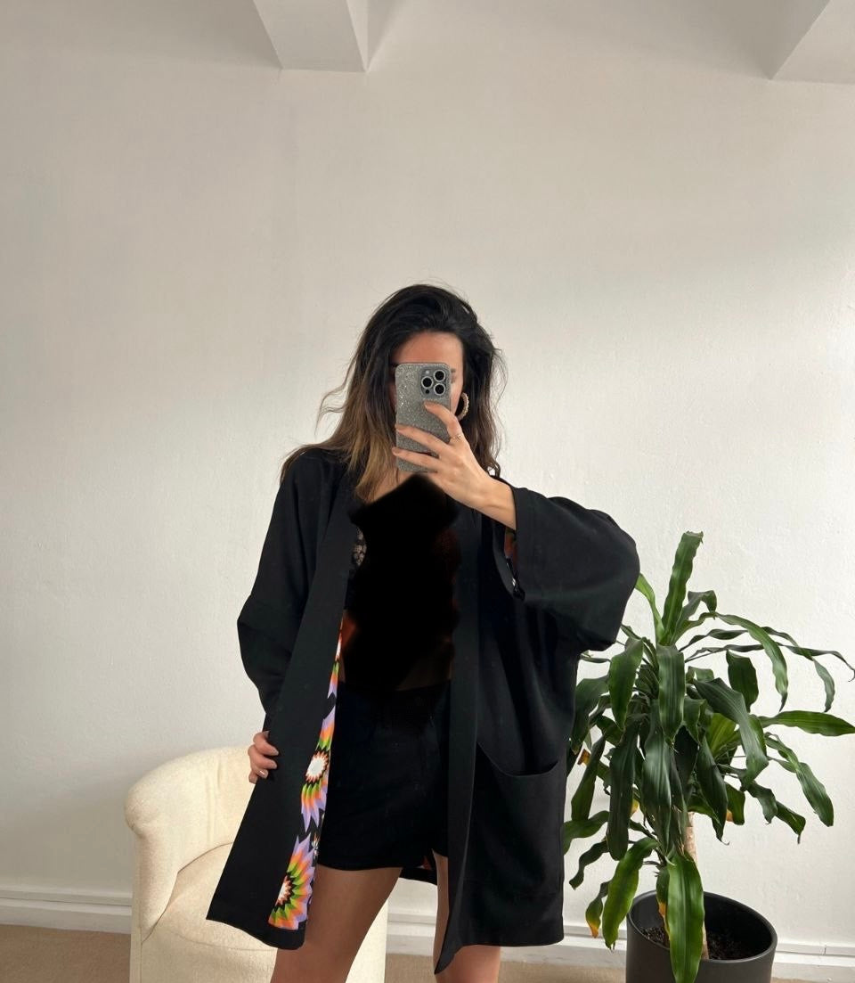 Double Faced Cardigan
