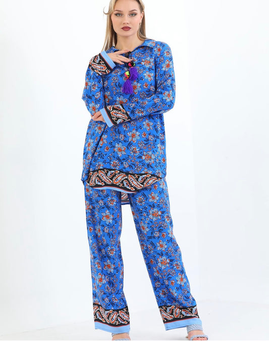 Blue Cotton Set