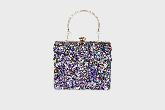 Colorful soiree bag
