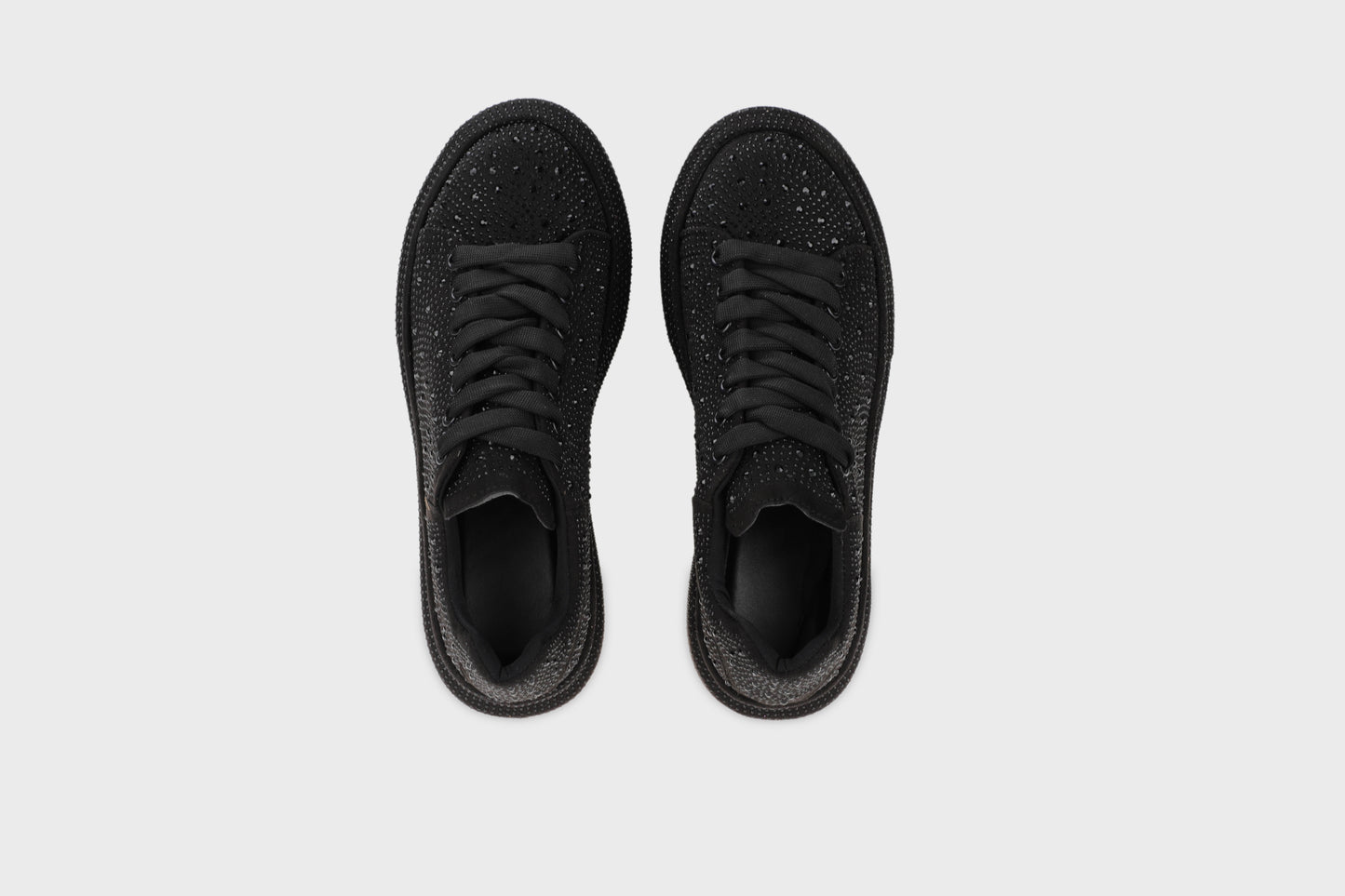 Shiny black shoes